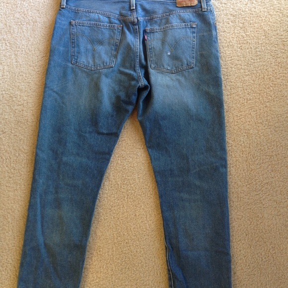 Levi's 501 button front jeans 32 - Picture 2 of 8